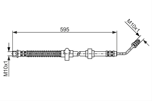Furtun Frana Bosch Citroën 1 987 476 374