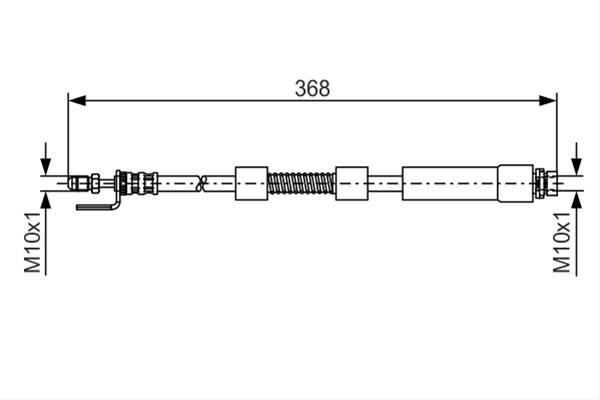 Furtun Frana Bosch Ford 1 987 476 059