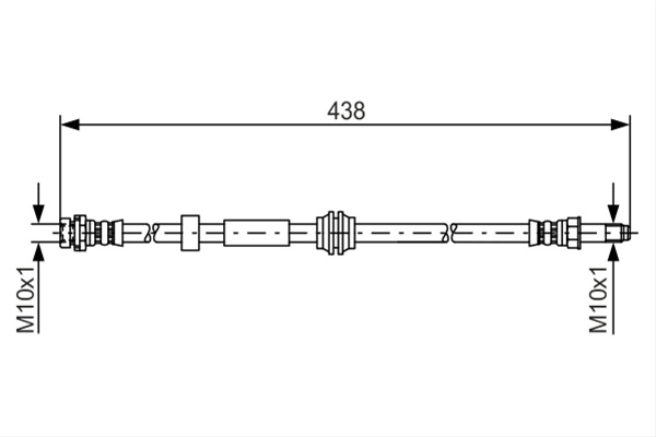 Furtun Frana Bosch Ford 1 987 476 181