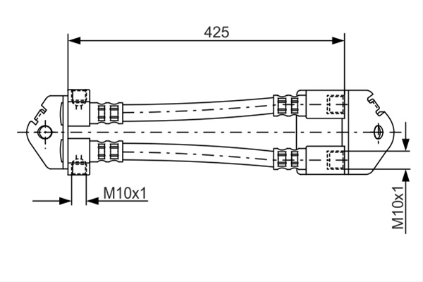 Furtun Frana Bosch Ford 1 987 481 073