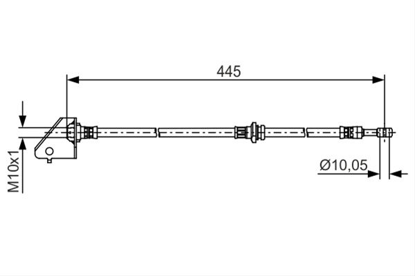 Furtun Frana Bosch Hyundai 1 987 481 497
