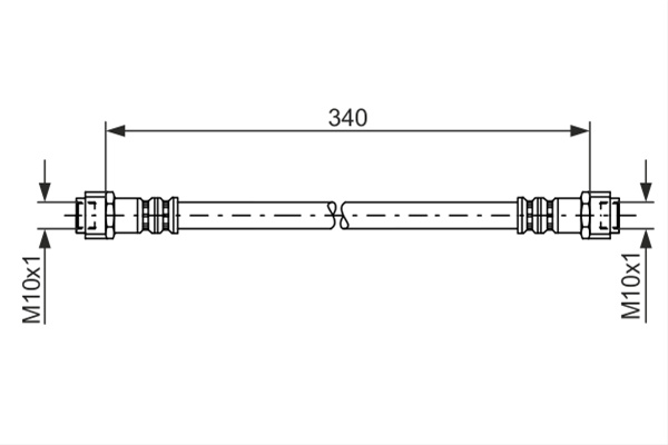 Furtun Frana Bosch Mercedes-Benz 1 987 476 118