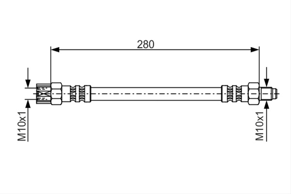 Furtun Frana Bosch Mercedes-Benz 1 987 476 396