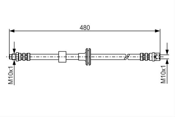 Furtun Frana Bosch Mercedes-Benz 1 987 476 778