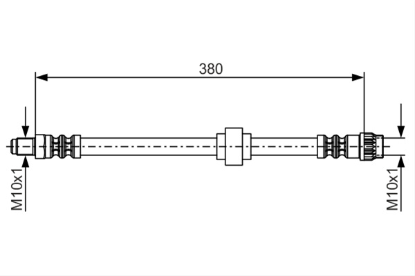 Furtun Frana Bosch Opel 1 987 476 700