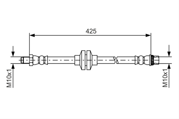 Furtun Frana Bosch Renault 1 987 481 567