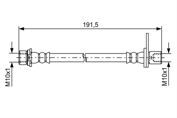 Furtun Frana Bosch Toyota 1 987 481 738