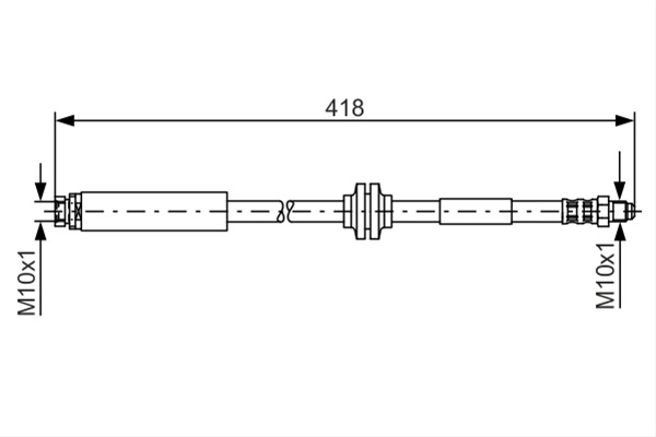 Furtun Frana Bosch Volvo 1 987 481 058