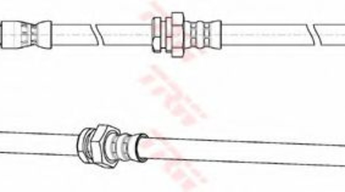 Furtun frana CHEVROLET LACETTI Combi (J200) (2005 - 2016) TRW PHD948 piesa NOUA