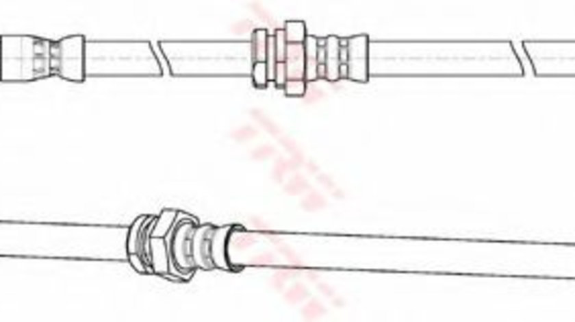 Furtun frana CHEVROLET LACETTI Combi (J200) (2005 - 2016) TRW PHD948 piesa NOUA