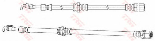 Furtun frana CHEVROLET LACETTI Limuzina (2003 - 2016) TRW PHD948 piesa NOUA