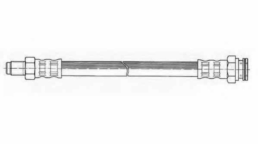 Furtun frana CITROËN JUMPER caroserie 230L FERODO FHY2248
