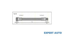 Furtun frana Citroen AX (ZA-_) 1986-1998 #2 03Q325...