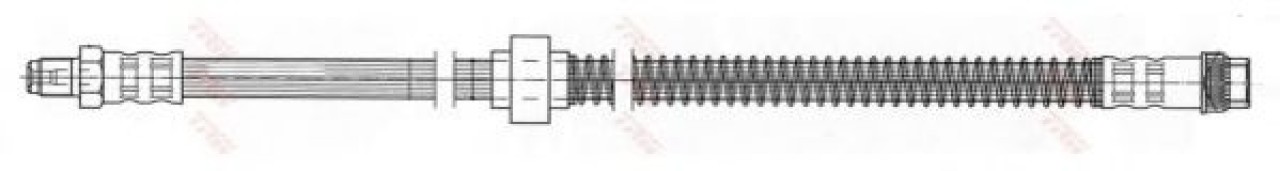 Furtun frana CITROEN C5 I (DC) (2001 - 2004) TRW PHB412 piesa NOUA