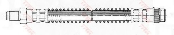 Furtun frana CITROEN SAXO (S0, S1) (1996 - 2004) TRW PHB104 piesa NOUA