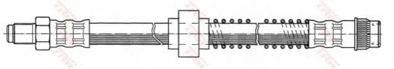 Furtun frana CITROEN XSARA Cupe (N0) (1998 - 2005) TRW PHB369 piesa NOUA