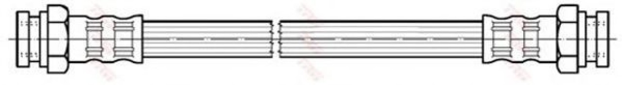 Furtun frana CITROEN XSARA (N1) (1997 - 2005) TRW PHA356 piesa NOUA