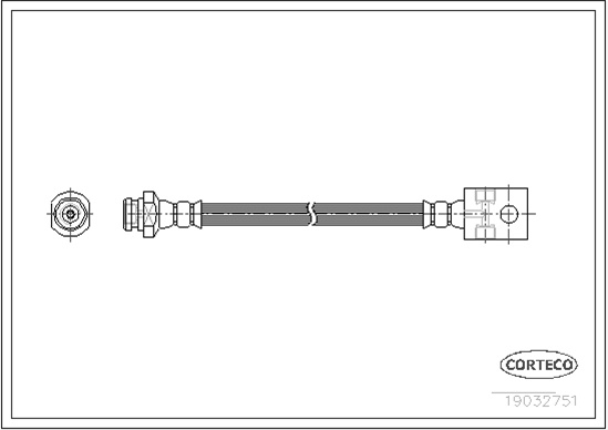 Furtun Frana Corteco Nissan 19032751