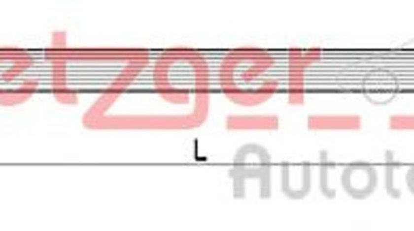 Furtun frana DACIA DUSTER (2010 - 2016) METZGER 4110896 piesa NOUA