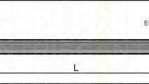 Furtun frana DACIA LOGAN (LS_) TRISCAN 8150 25103