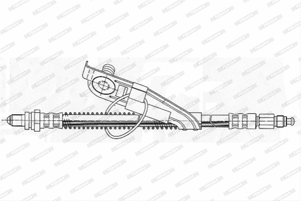 Furtun Frana Ferodo Ford FHY2284