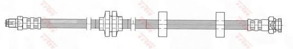 Furtun frana FIAT DOBLO Microbus (223, 119) (2001 - 2016) TRW PHB409 piesa NOUA