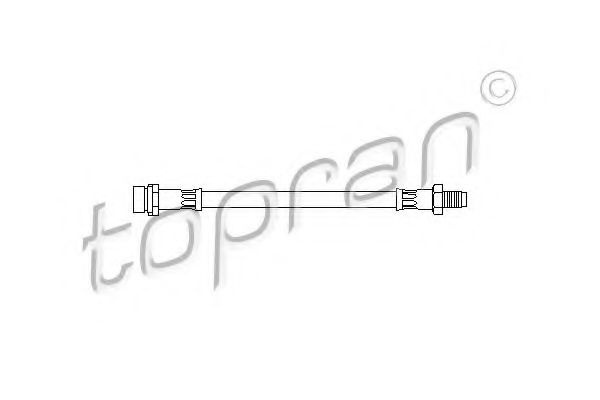 Furtun frana FORD FOCUS Combi (DNW) (1999 - 2007) TOPRAN 301 057 piesa NOUA