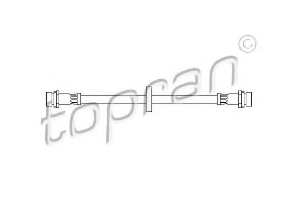 Furtun frana FORD FOCUS (DAW, DBW) (1998 - 2007) TOPRAN 301 426 piesa NOUA