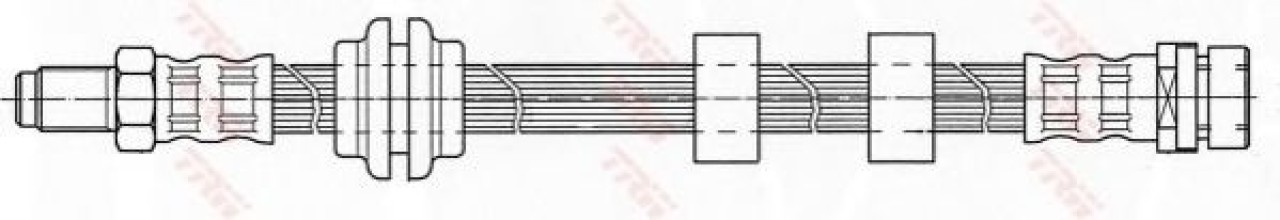 Furtun frana FORD FOCUS (DAW, DBW) (1998 - 2007) TRW PHB432 piesa NOUA