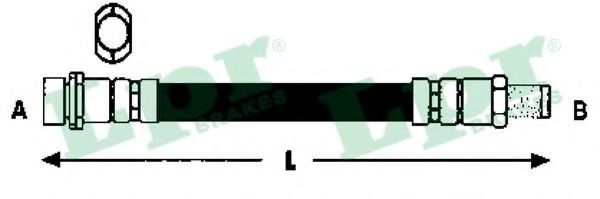 Furtun frana FORD FOCUS II (DA) (2004 - 2012) LPR 6T47893 piesa NOUA