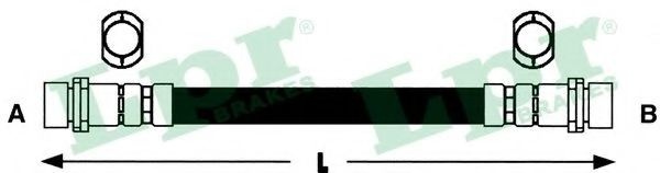 Furtun frana FORD FOCUS Limuzina (DFW) (1999 - 2007) LPR 6T46785 piesa NOUA