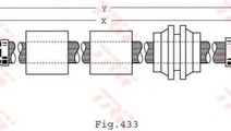 Furtun frana FORD GALAXY (WGR) (1995 - 2006) TRW P...