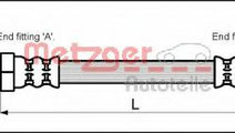 Furtun frana FORD KA (RB) (1996 - 2008) METZGER 41...