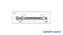 Furtun frana Ford MONDEO (GBP) 1993-1996 #2 03Q429...