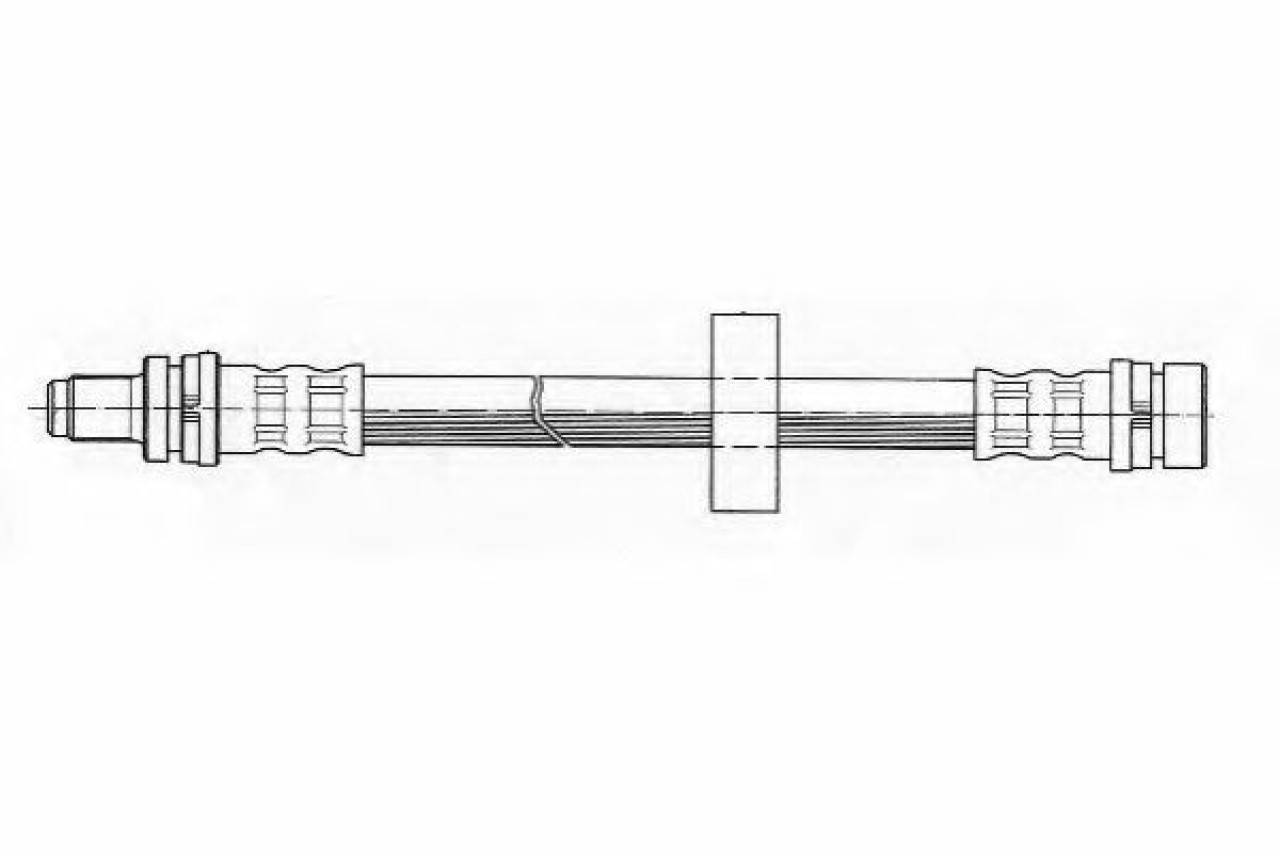 Furtun frana FORD MONDEO II (BAP) (1996 - 2000) FERODO FHY2291 piesa NOUA