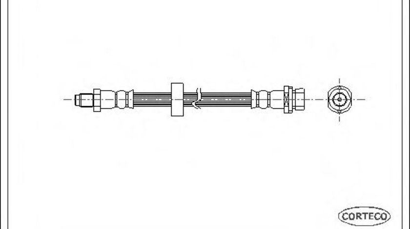 Furtun frana FORD MONDEO III Combi (BWY) (2000 - 2007) CORTECO 19032284 piesa NOUA