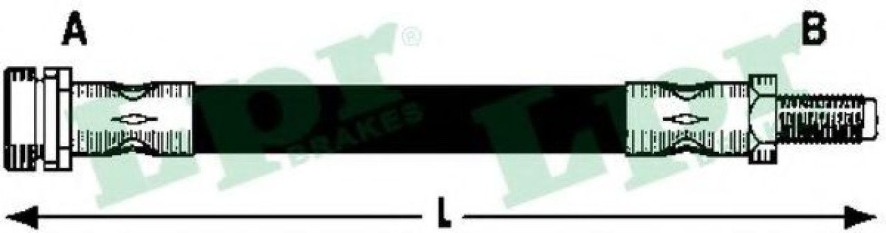 Furtun frana FORD MONDEO III Combi (BWY) (2000 - 2007) LPR 6T48269 piesa NOUA
