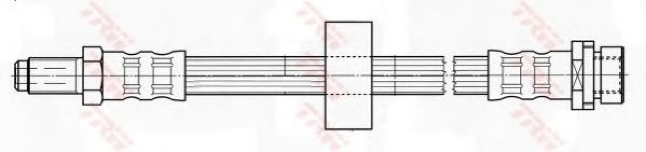Furtun frana FORD MONDEO III Limuzina (B4Y) (2000 - 2007) TRW PHB414 piesa NOUA