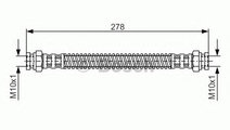 Furtun frana HYUNDAI GETZ (TB) (2002 - 2010) BOSCH...