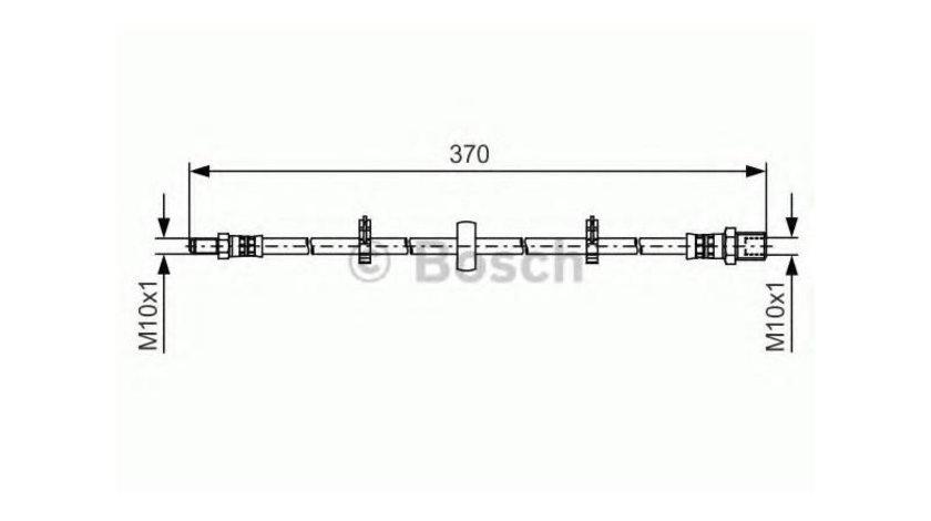 Furtun frana Iveco DAILY VI caroserie inchisa/combi 2014-2016 #3 173188B