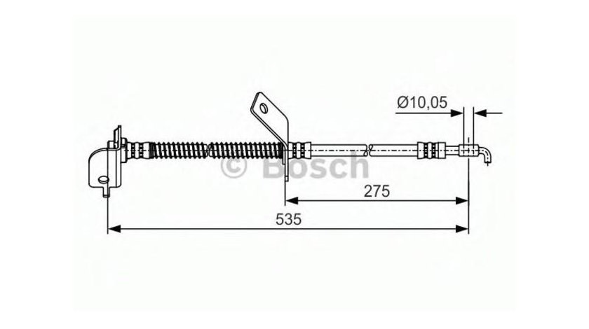 Furtun frana Kia CEE D SW (ED) 2007-2012 #2 172993B