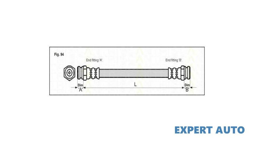 Furtun frana Kia PREGIO bus 1995-2004 #2 0K55243820C