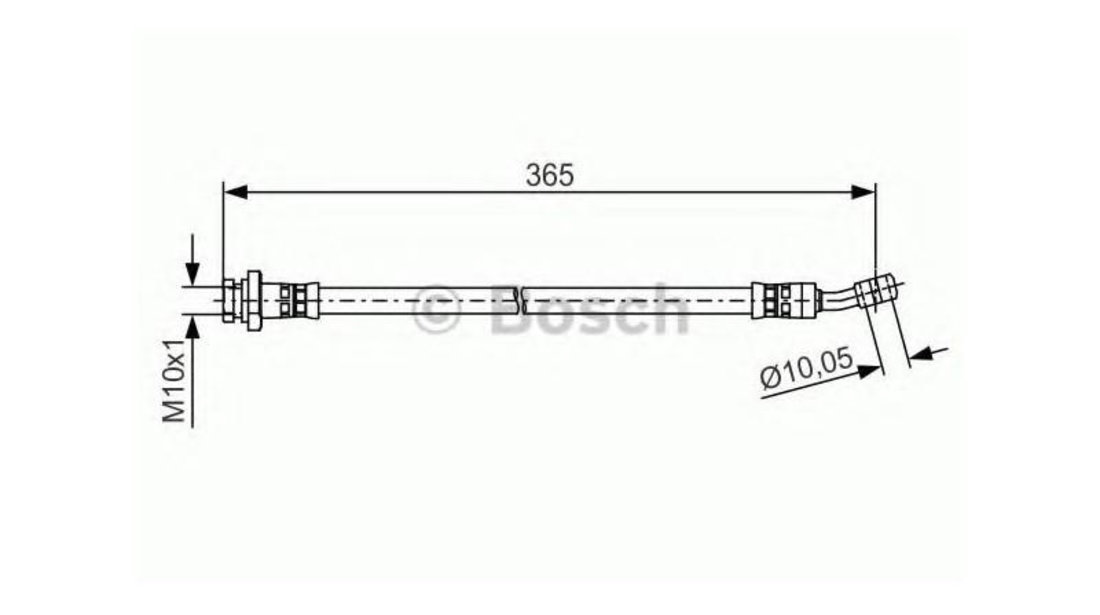 Furtun frana Kia SPORTAGE (JE_, KM_) 2004-2016 #2 1330853477