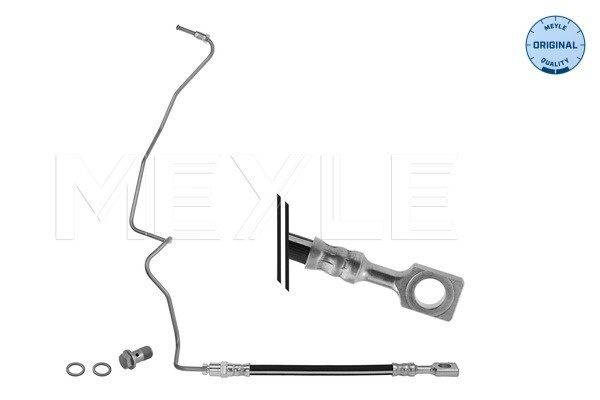 Furtun frana la etrier (1005250054S MEYLE) AUDI,SEAT,SKODA,VW
