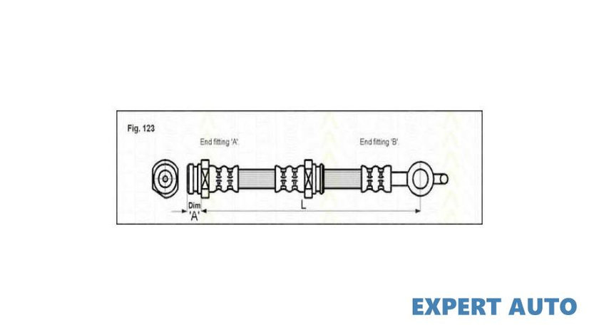 Furtun frana Mazda 626 Mk IV (GE) 1991-1997 #2 03Q50986