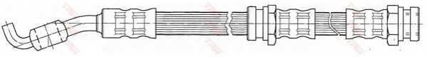 Furtun frana MAZDA PREMACY (CP) (1999 - 2005) TRW PHD472 piesa NOUA