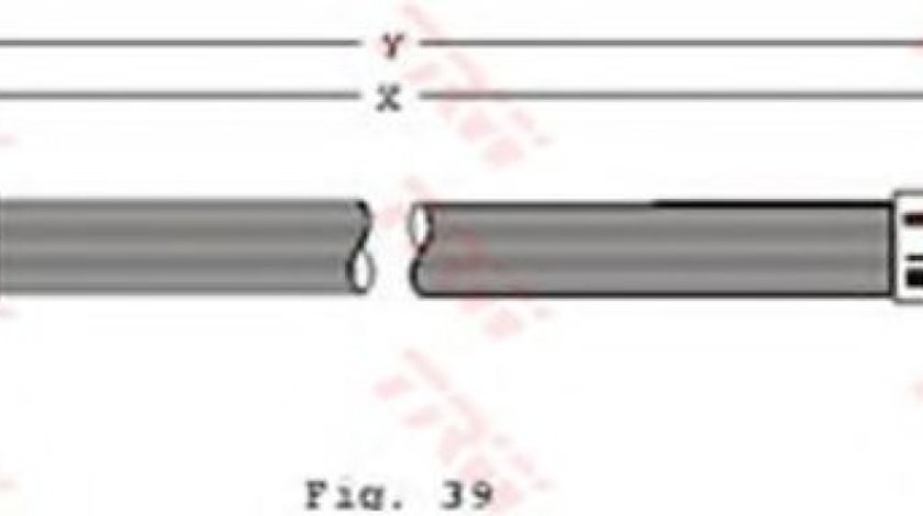 Furtun frana MERCEDES C-CLASS Combi (S202) (1996 - 2001) TRW PHB125 piesa NOUA