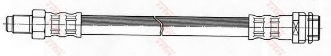 Furtun frana MERCEDES C-CLASS Combi (S202) (1996 - 2001) TRW PHB447 piesa NOUA