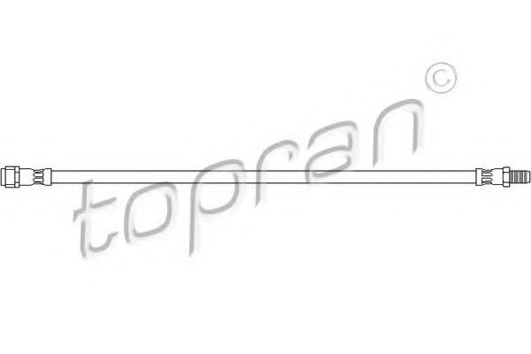 Furtun frana MERCEDES C-CLASS Combi (S202) (1996 - 2001) TOPRAN 400 423 piesa NOUA
