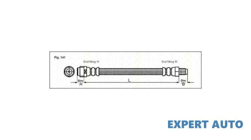 Furtun frana Mercedes CLK (C208) 1997-2002 #2 03Q32098